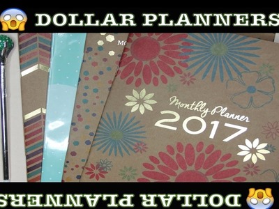 DOLLAR PLANNERS 2017 | Planning On A Budget ???? PT. 1