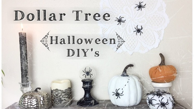 Dollar Tree DIY Halloween Decor Ideas | Halloween Crafts