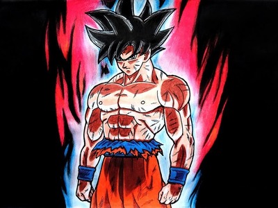 Drawing Goku Ultra Instinct