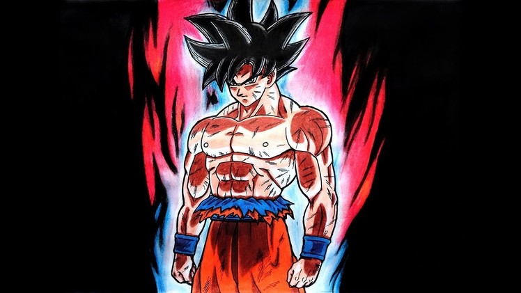 Drawing Goku Ultra Instinct