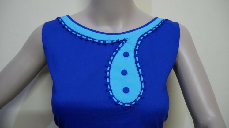 Easy And Stylish Boat Neck Design Cutting And Stitching