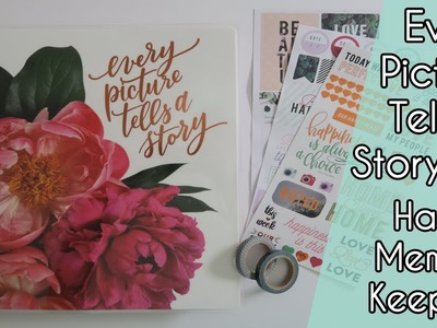 Every Pictures Tells a Story Happy Memory Keeping Box Kit Unboxing and Flip Through