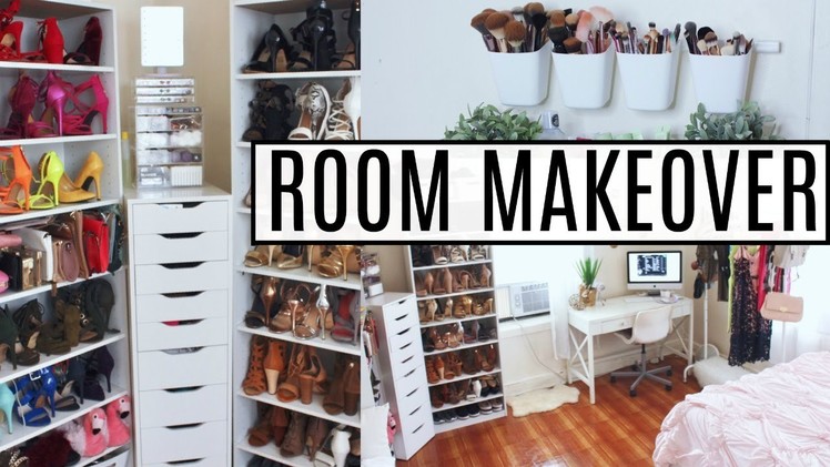 EXTREME Room Makeover | Re-Organizing, Cleaning, Decluttering