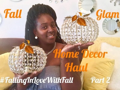 ????Fall Glam Decor Haul 2017 | #fallinginlovewithfall | Val FoxyLady