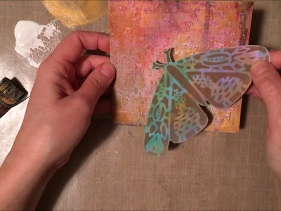 Giant Butterfly (aka Moth) Card - The Crafters Workshop