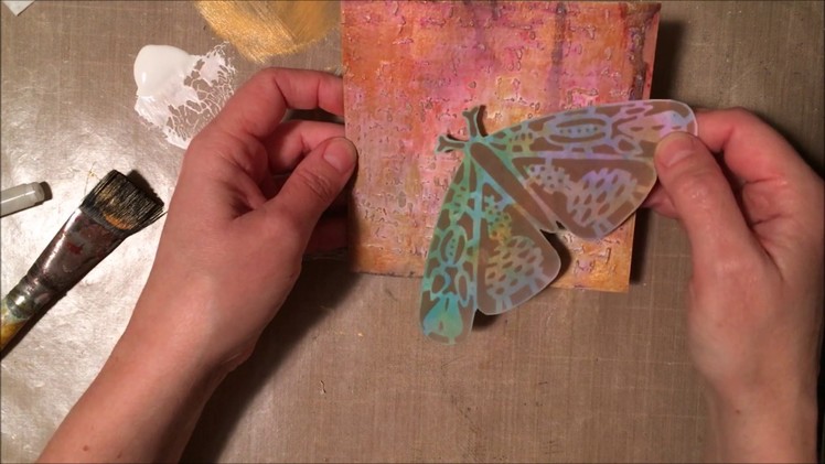 Giant Butterfly (aka Moth) Card - The Crafters Workshop