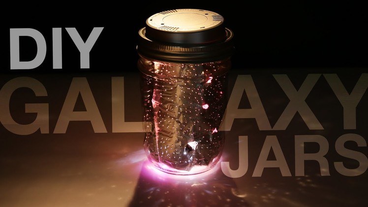 Glow-In-The-Dark Galaxy Jars