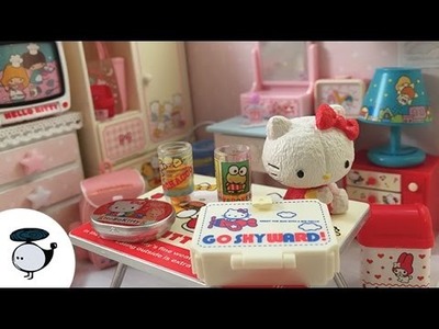 Hello Kitty Nostalgic Items Re-ment | Clay Dough & Me
