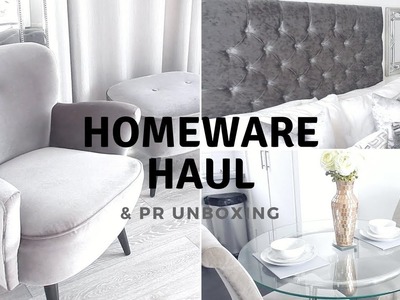 HOMEWARE HAUL & PR UNBOXING | Next Home, Made.com, The Decor Box #AD | Jade Vanriel
