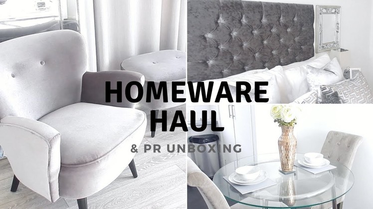 HOMEWARE HAUL & PR UNBOXING | Next Home, Made.com, The Decor Box #AD | Jade Vanriel