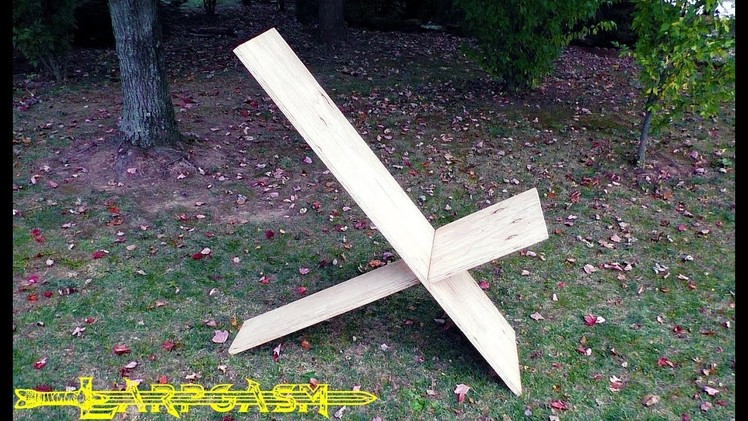 How To Build a Viking Stargazer Chair - Larp Style