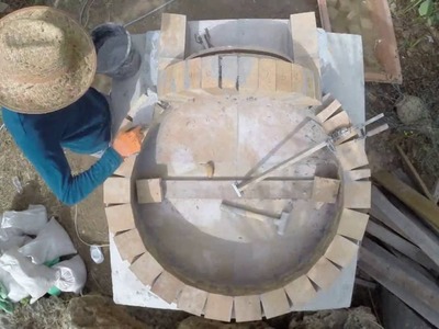 How to Build a wood fired pizza oven 2016