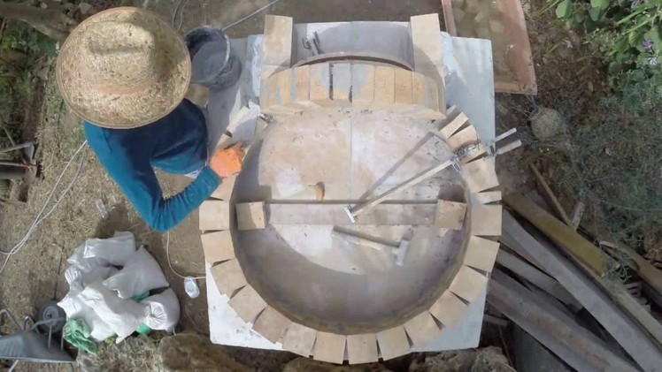 How to Build a wood fired pizza oven 2016