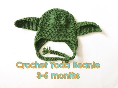 How to Crochet Yoda Beanie (3-6 months)