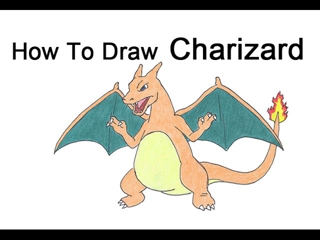How to Draw Charizard (Pokemon)