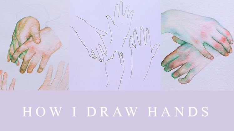 HOW TO DRAW HANDS