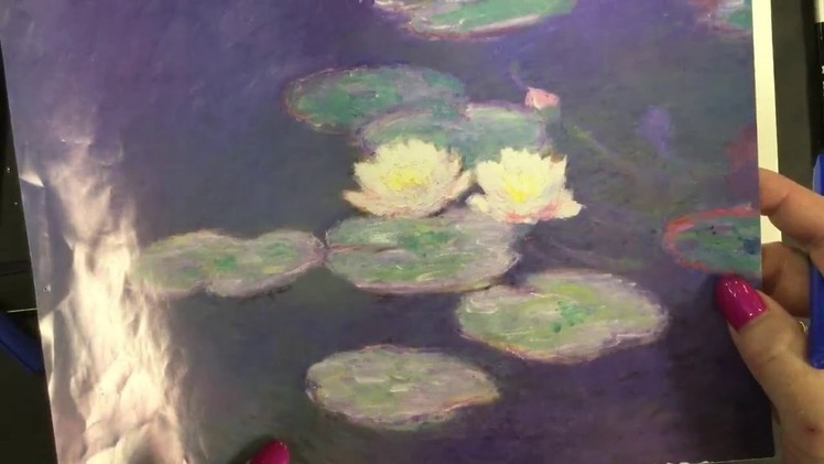 How to Draw Monet's Water-lily Pond