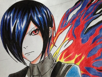 How to draw touka (Tokyo Ghoul)