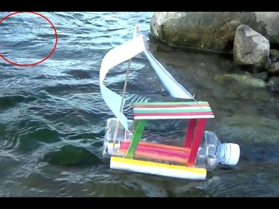 How to make a boat with bottle