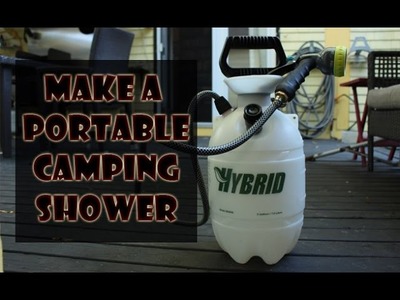 How to Make a Camping Shower - Life Hack
