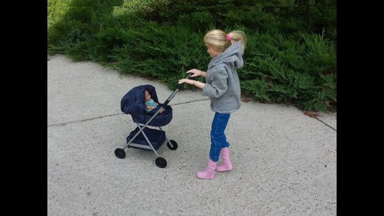 How to make a Doll Baby Stroller