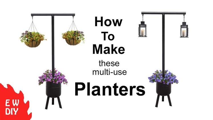 How to make a multi-use Planter Stand