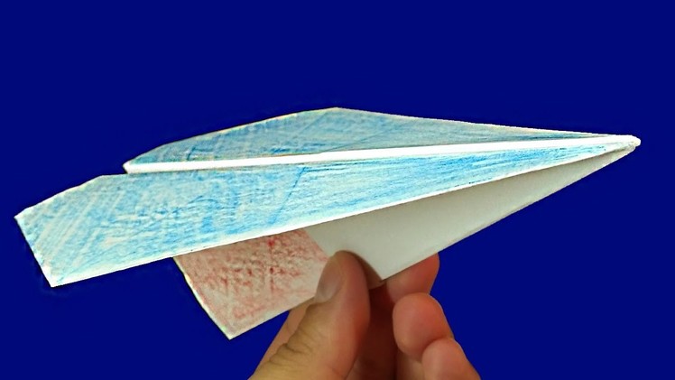 HOW TO MAKE A PAPER AIRPLANE. The easiest and fastest way to make a airplane