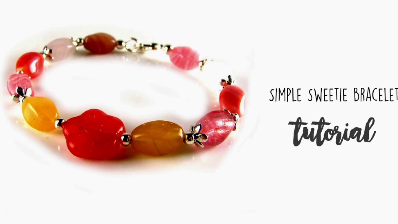 How to make a simple sweetie bracelet