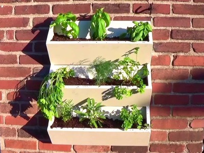 HOW TO MAKE A WALL PLANTER