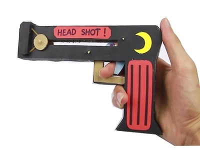 How to make an amazing Pistol from Cardboard