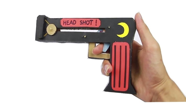 How to make an amazing Pistol from Cardboard