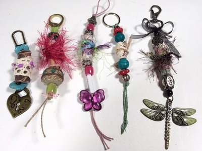 How To Make Fabric Bead Charms - Part II