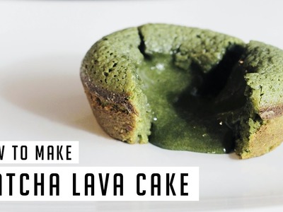 How to make Matcha Lava Cake ♡ EASY RECIPE | clothesnbits