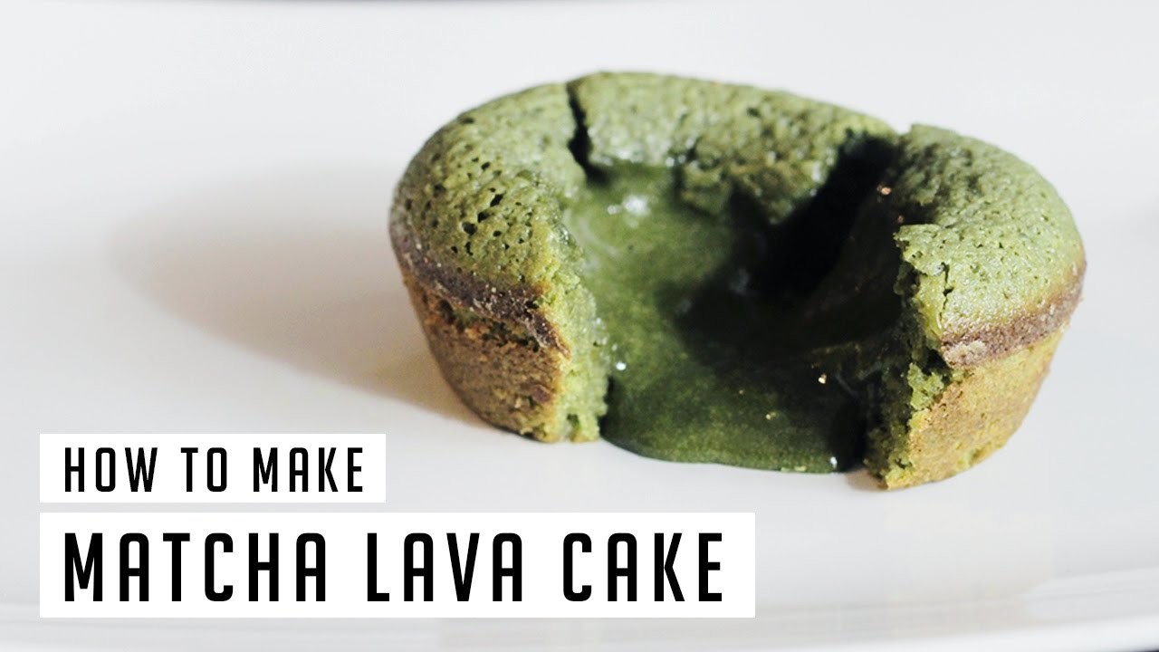How to make Matcha Lava Cake ♡ EASY RECIPE | clothesnbits