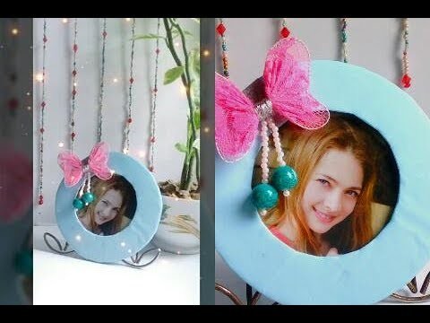 How to make photo frame with cardboard at home