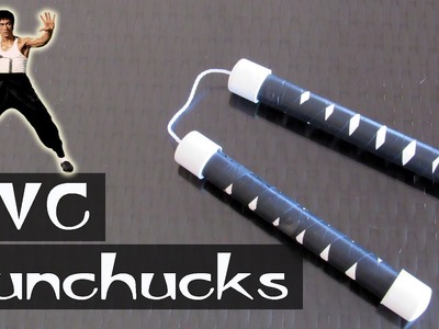 How to make pvc nunchucks (nunchaku) - DIY simple nuchucks