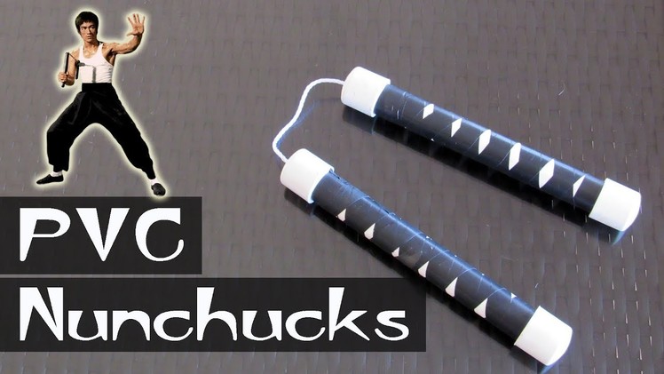 How to make pvc nunchucks (nunchaku) - DIY simple nuchucks