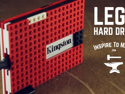 How to mod a SATA drive case - LEGO Kingston SSD drive enclosure