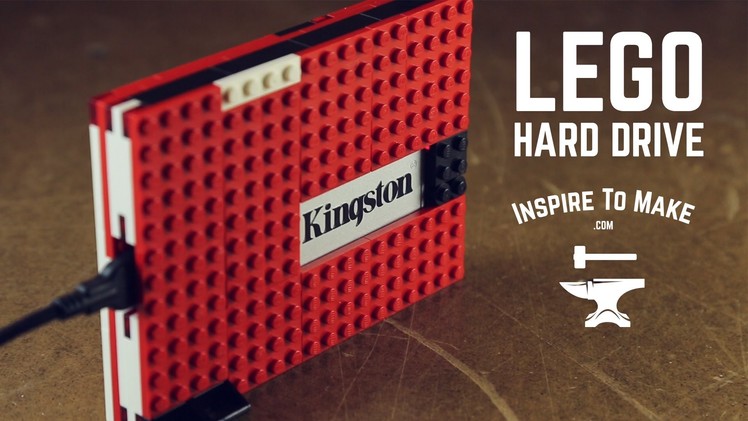 How to mod a SATA drive case - LEGO Kingston SSD drive enclosure