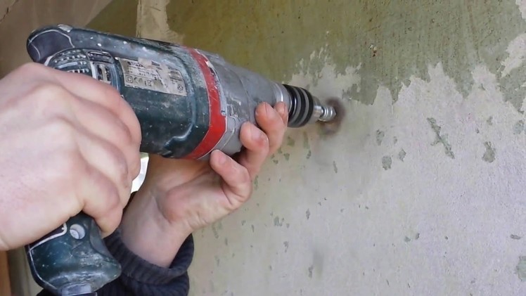 How to remove paint from concrete, rendered, plastered, floated surfaces