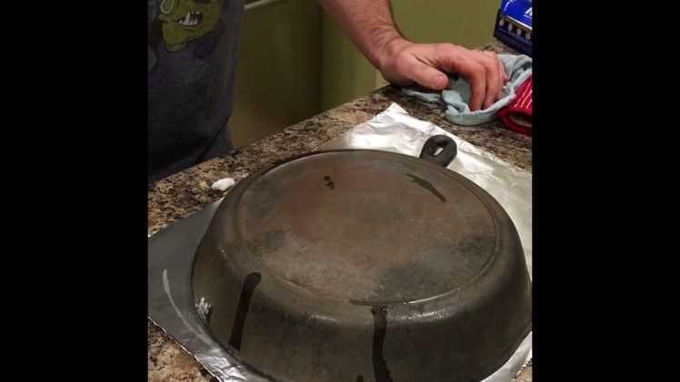 How to Restore a Cast Iron Skillet