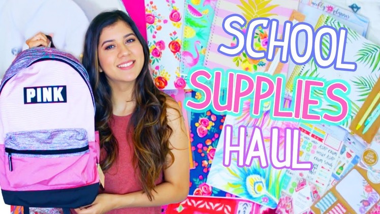HUGE Back To School Supplies Haul + GIVEAWAY! 2017