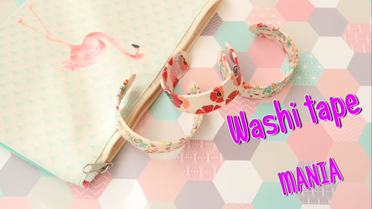 Ideas con WASHI TAPE - bracelets sticks