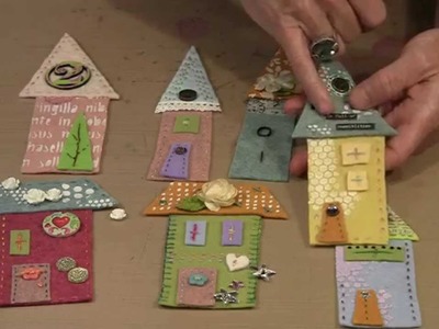 Introducing.  Wonky Wool Felt Houses! by Jogges.com