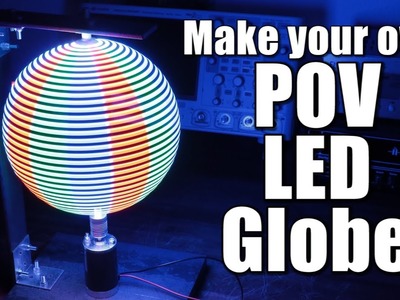 Make your own POV LED Globe