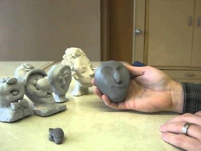 Middle School Art Lesson: Clay Sculptures