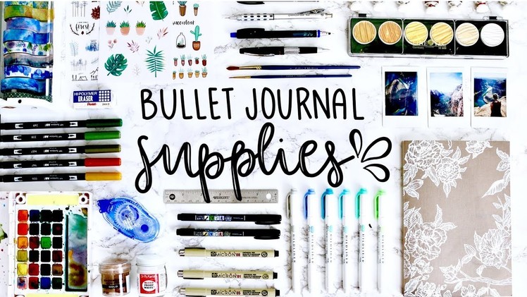 My Bullet Journaling Supplies ????