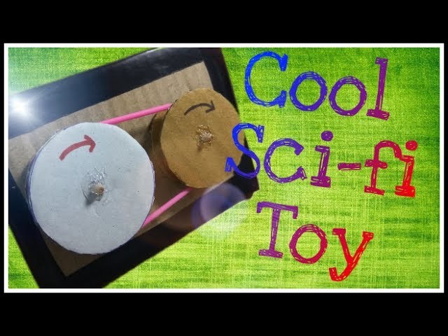 [NEW] SCIENCE TOY--- UNDERSTANDING BELT PULLEY SYSTEM by making this easily at home. .