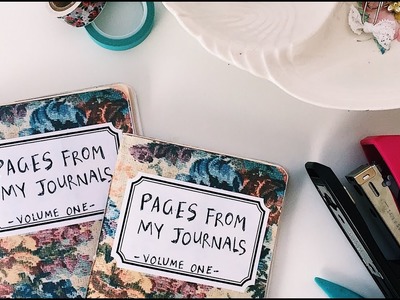 Pages From My Journals | My Journal Pages Zine | Printing Instructions