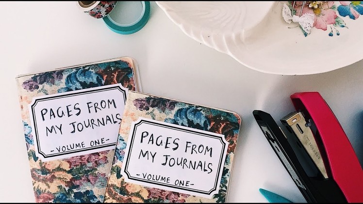 Pages From My Journals | My Journal Pages Zine | Printing Instructions